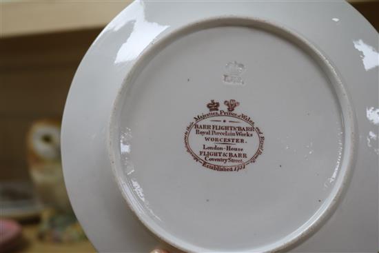 Four Armorial plates